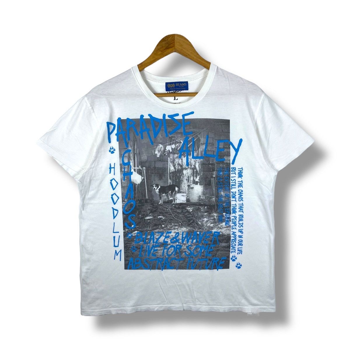 Beams Plus Japanese Brand BEAMS Hoodlum Paradise Alley Graphic Bruce Size US L / EU 52-54 / 3 - 1 Thumbnail