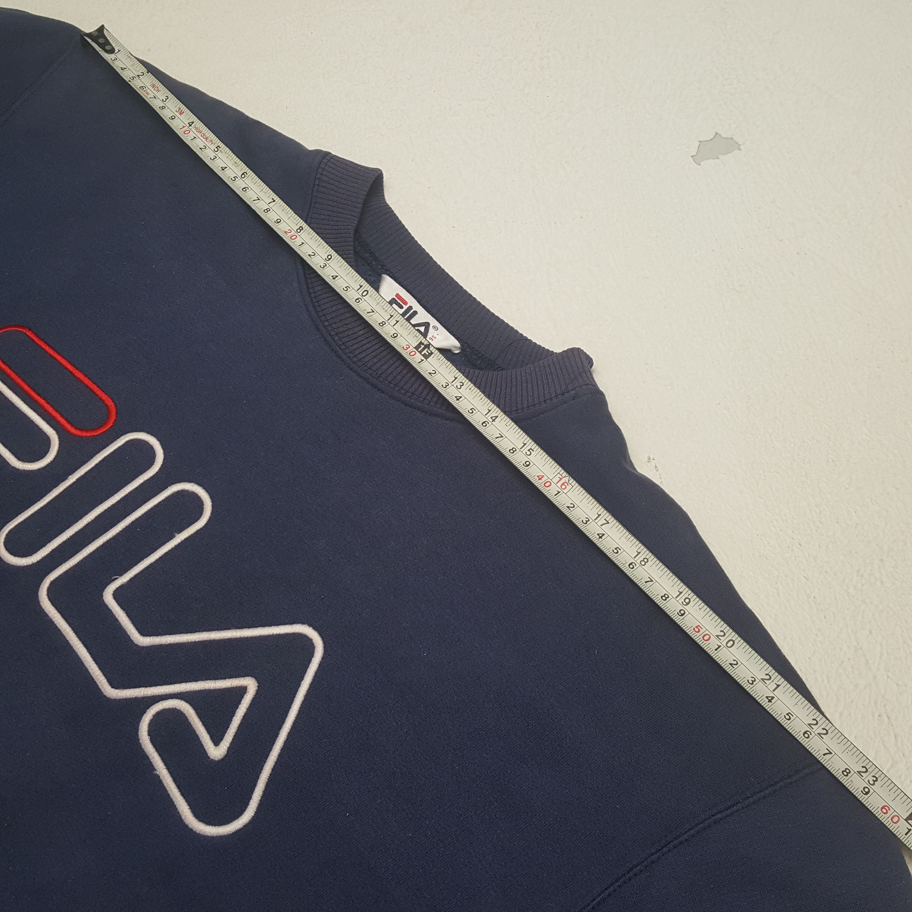 Fila × Vintage Vintage FILA BIELLA ITALIA Sportswear Brand Sweatshirt Size US L / EU 52-54 / 3 - 10 Thumbnail