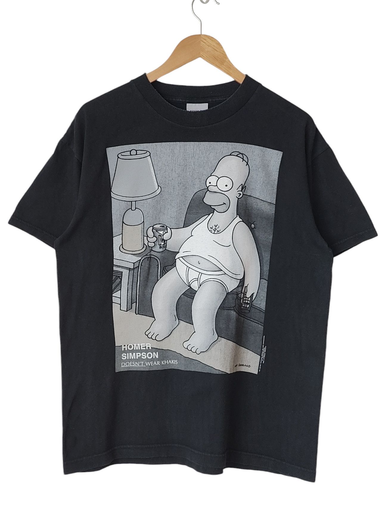 The Simpsons Stanley Desantis Vintage Homer The Simpsons 1995 VTG Tshirt Size US L / EU 52-54 / 3 - 1 Thumbnail