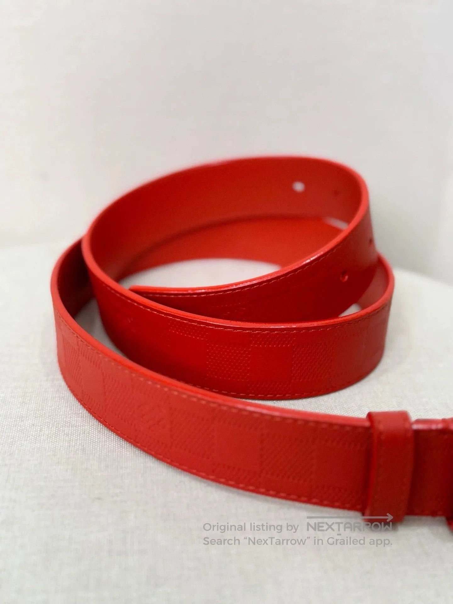 Louis Vuitton Louis Vuitton Checkerboard Belt 90. Size ONE SIZE - 6 Thumbnail