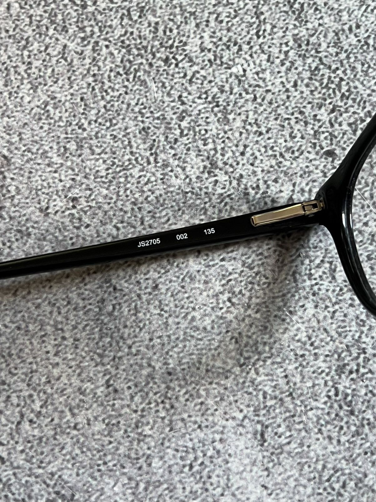 Jil Sander Jil Sander JS2705 Black Round Eyeglasses Frame Italy Unisex Size ONE SIZE - 7 Thumbnail