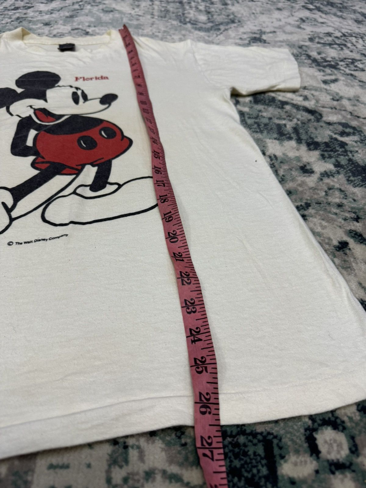 Disney × Mickey Mouse × Vintage VINTAGE 1980s MICKEY MOUSE FLORIDA SHIRT Size US M / EU 48-50 / 2 - 3 Thumbnail