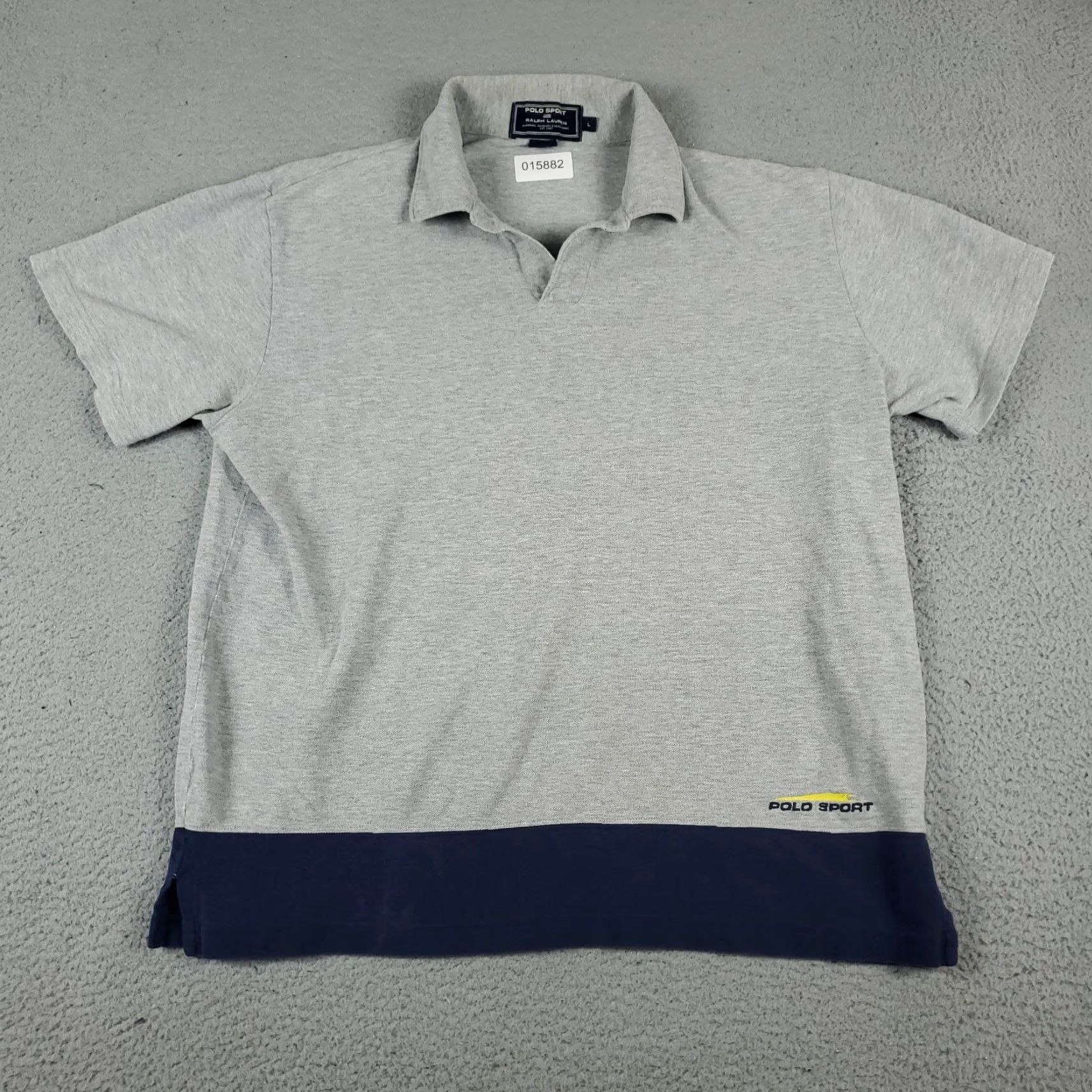 Ralph Lauren Ralph Lauren Polo Shirt Mens Large Gray Short Sleeve Casual Golf Size US L / EU 52-54 / 3 - 2 Thumbnail