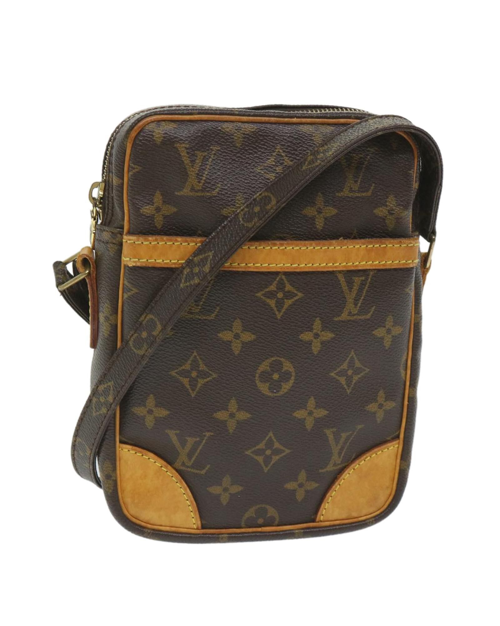 image of Louis Vuitton Sophisticated Monogram Shoulder Bag in Brown, Women's