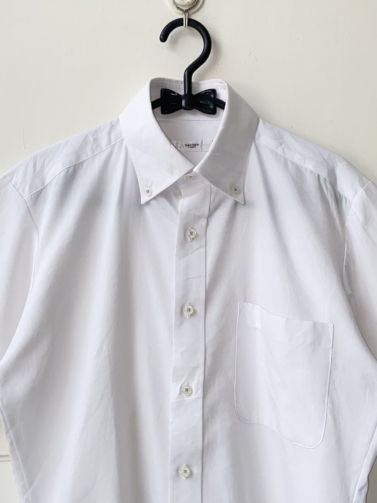 Designer × Japanese Brand × Yohji Yamamoto SACSNY Y’SACCS White Shirt Size US S / EU 44-46 / 1 - 3 Thumbnail