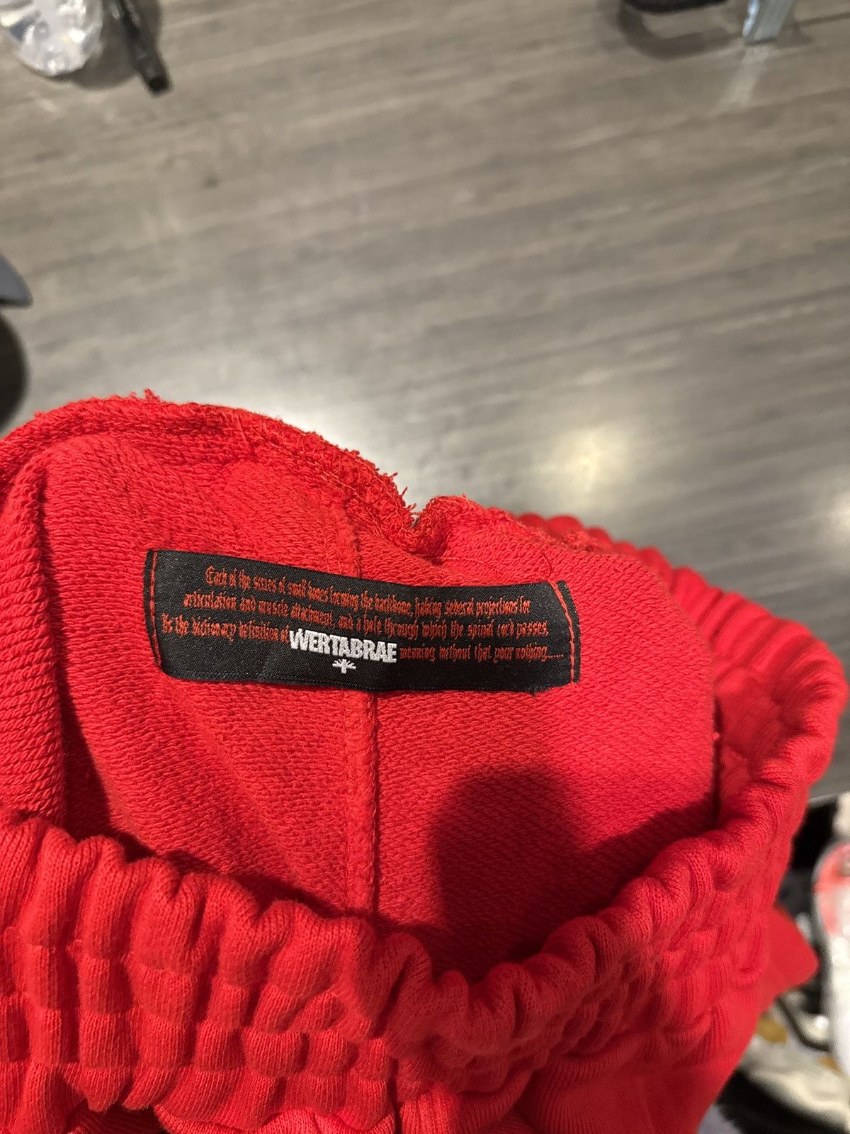 Vertabrae Vertabrae Sweatpants Red Blue Size US 33 - 3 Thumbnail