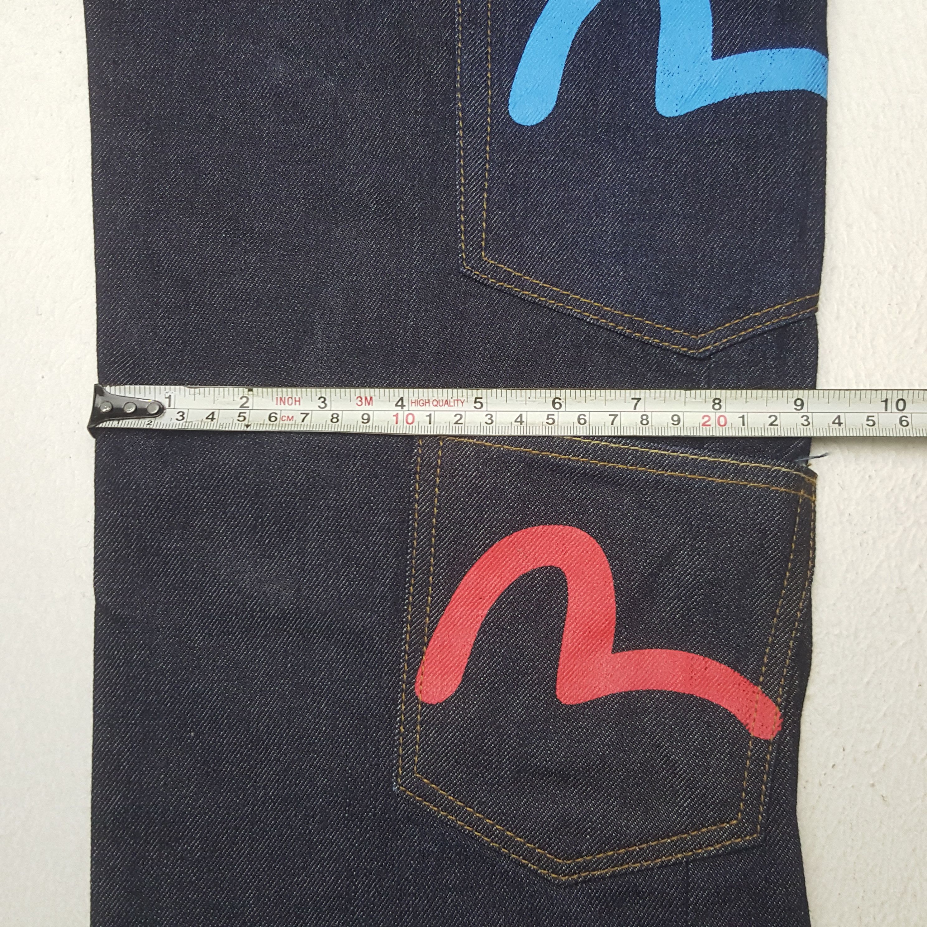 Japanese Brand Vintage Evisu Japanese Brand Daicock Denim Jeans C280N26 Size US 34 / EU 50 - 13 Thumbnail