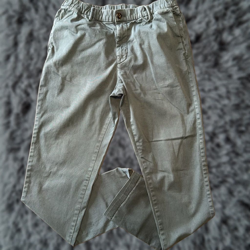 Vintage Bear Bottom Stretch Chino Pants Lot Of 2 Mens Medium 32 Green Red Tapered Size US 31 - 1 Thumbnail