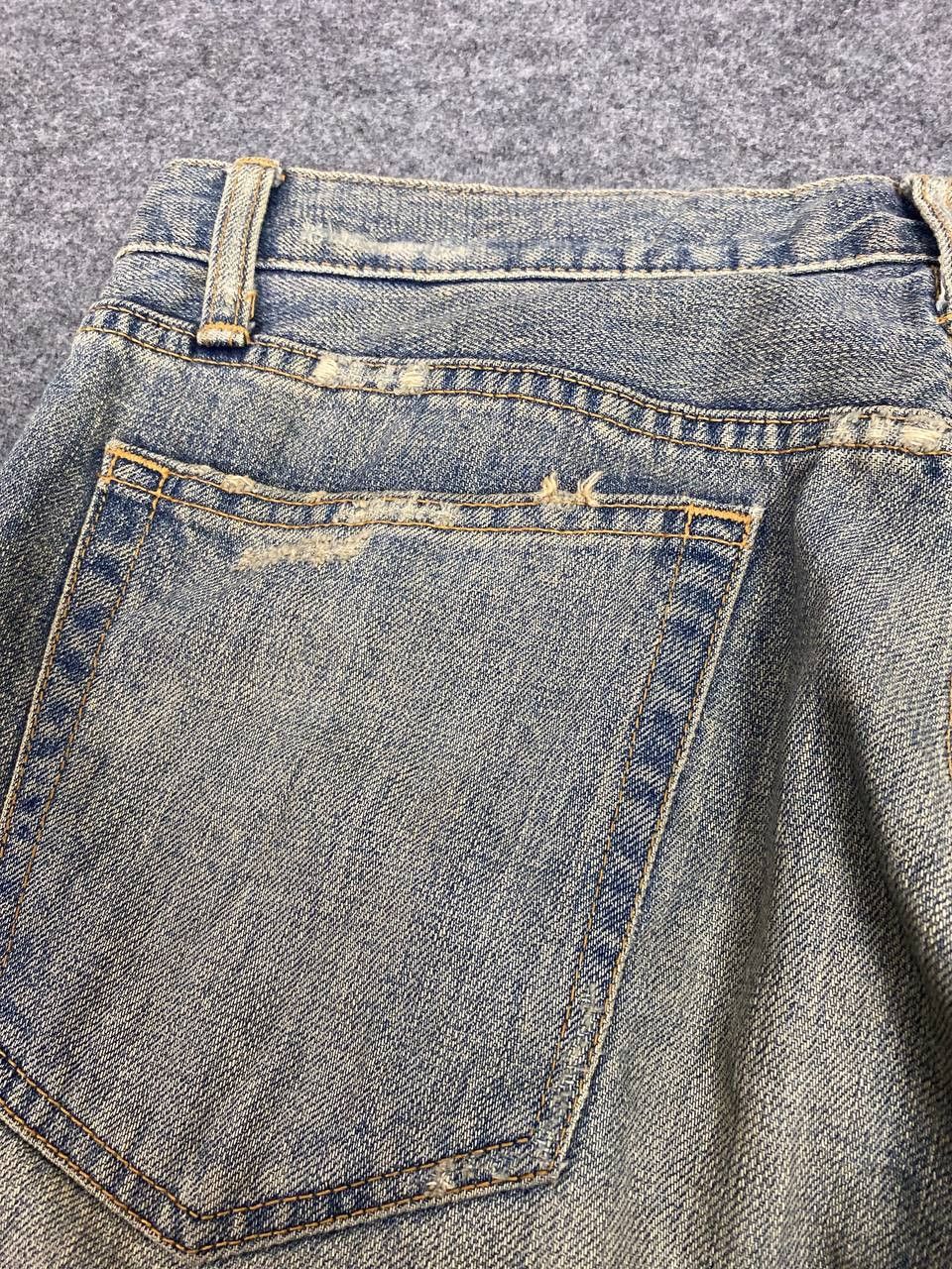 Japanese Brand blue way japan bootcut distressed denim nice rusty design Size US 34 / EU 50 - 5 Thumbnail