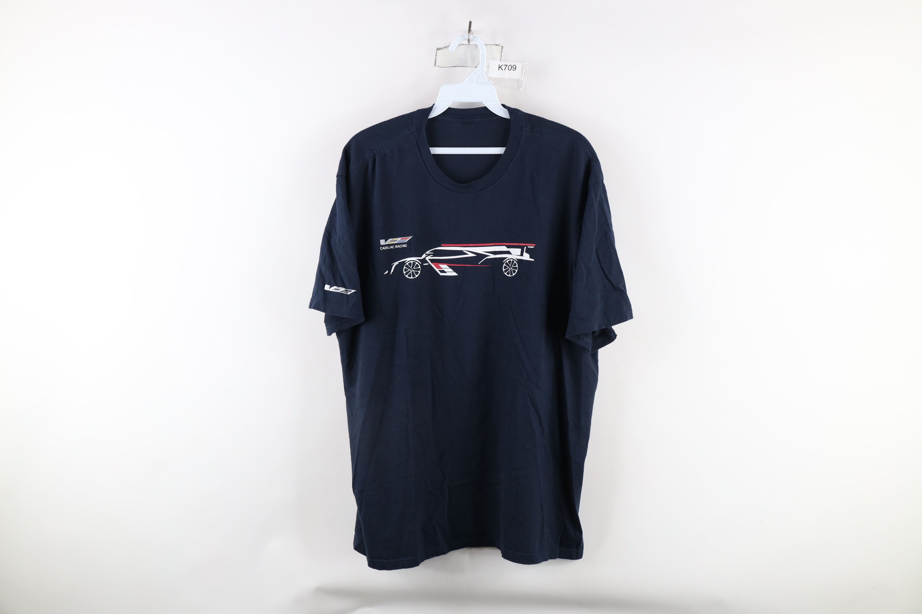 Vintage Vintage Out Cadillac Racing Car Short Sleeve T-Shirt Blue Size US XL / EU 56 / 4 - 1 Thumbnail