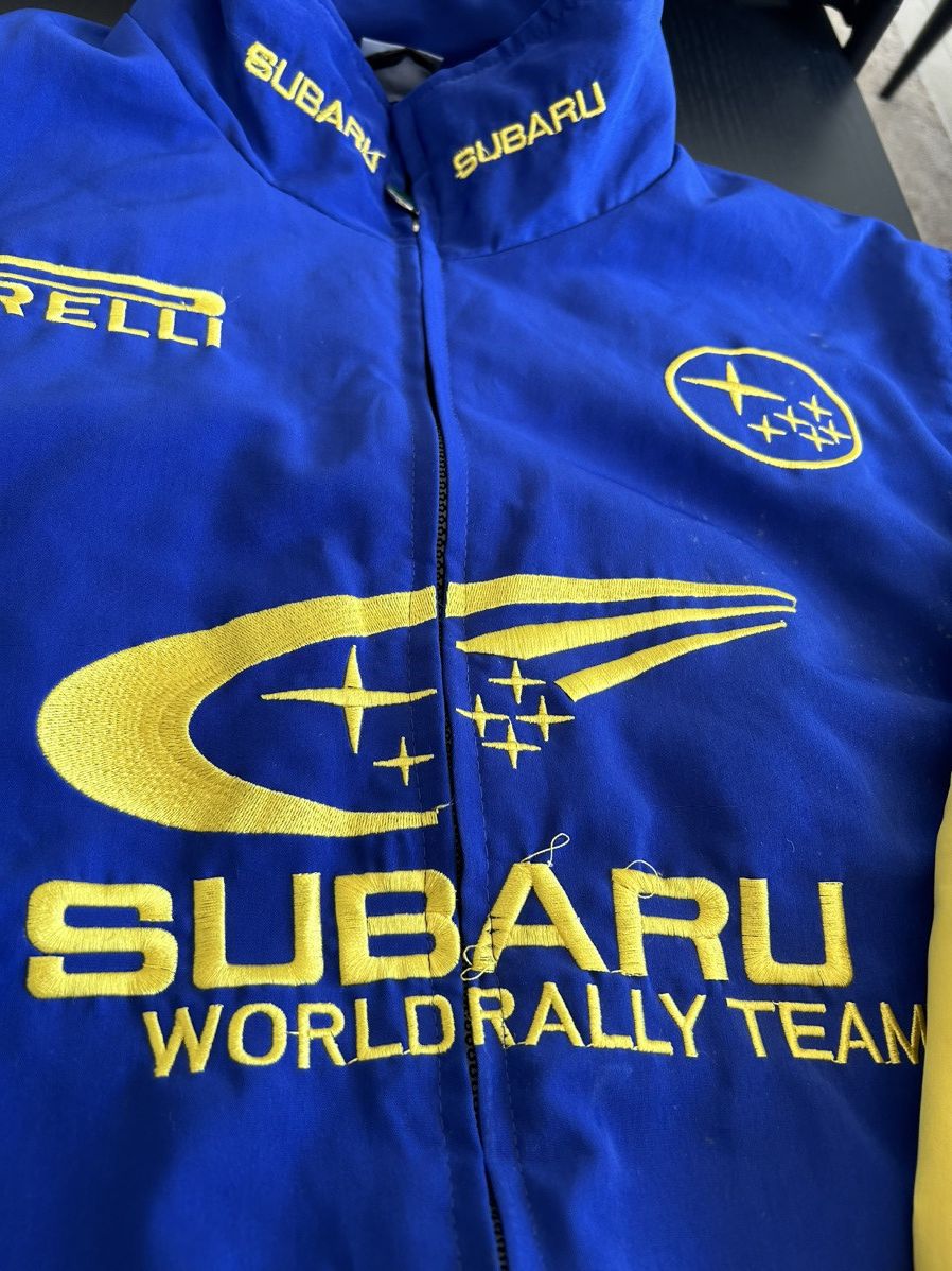 Vintage Subaru Motorsport Racing Jacket Size US XXL / EU 58 / 5 - 2 Thumbnail