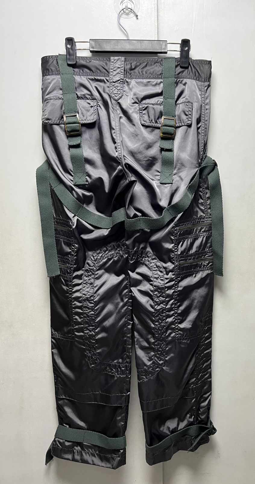 Dolce & Gabbana Dolce & Gabbana - FW03 - Bondage Parachute Nylon Cargo Pants Size US 32 / EU 48 - 24 Thumbnail