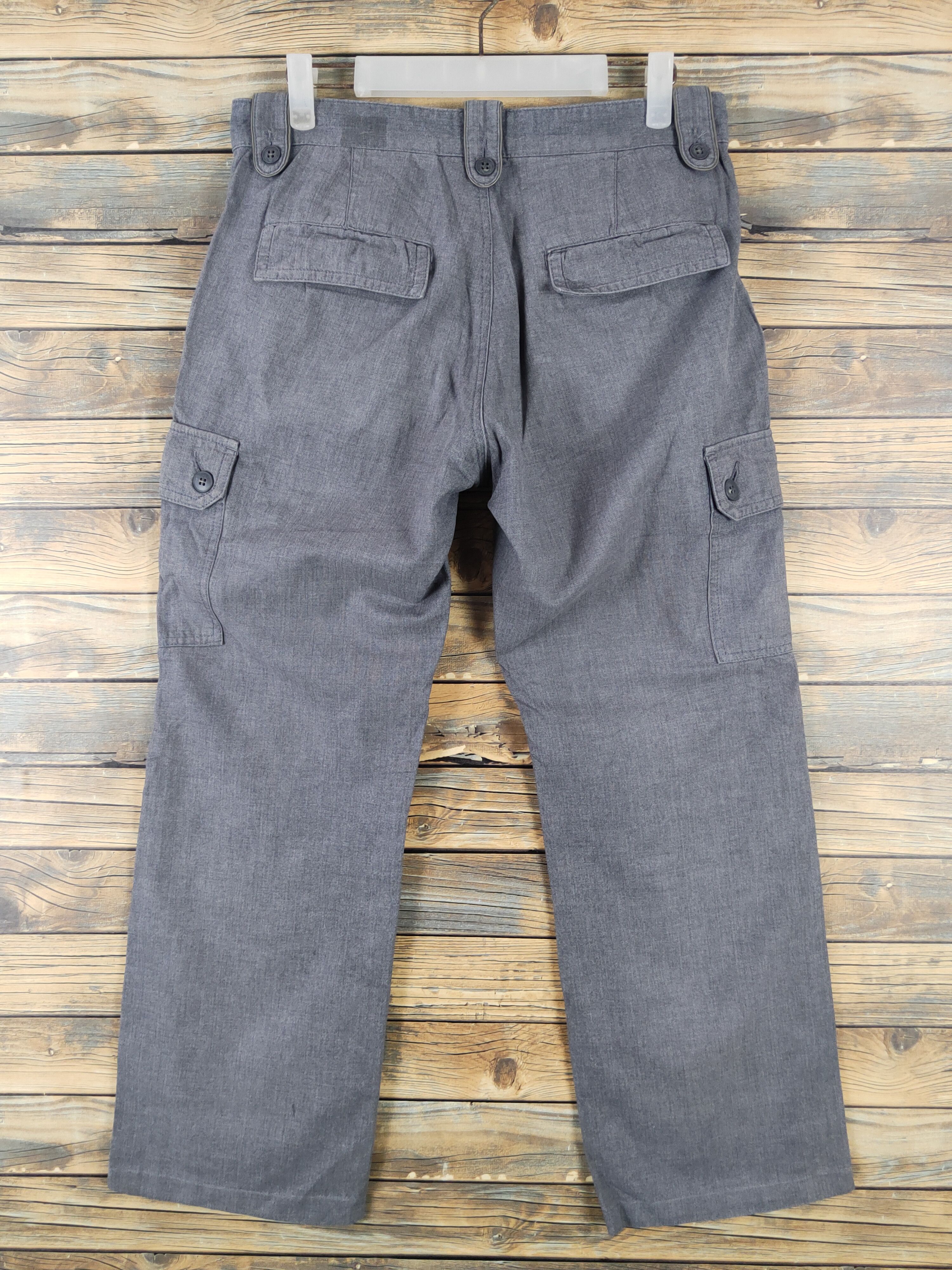 Melrose Melrose Dark Gray Multipocket Tactical Cargo Pants #W1892 Size US 31 - 7 Thumbnail