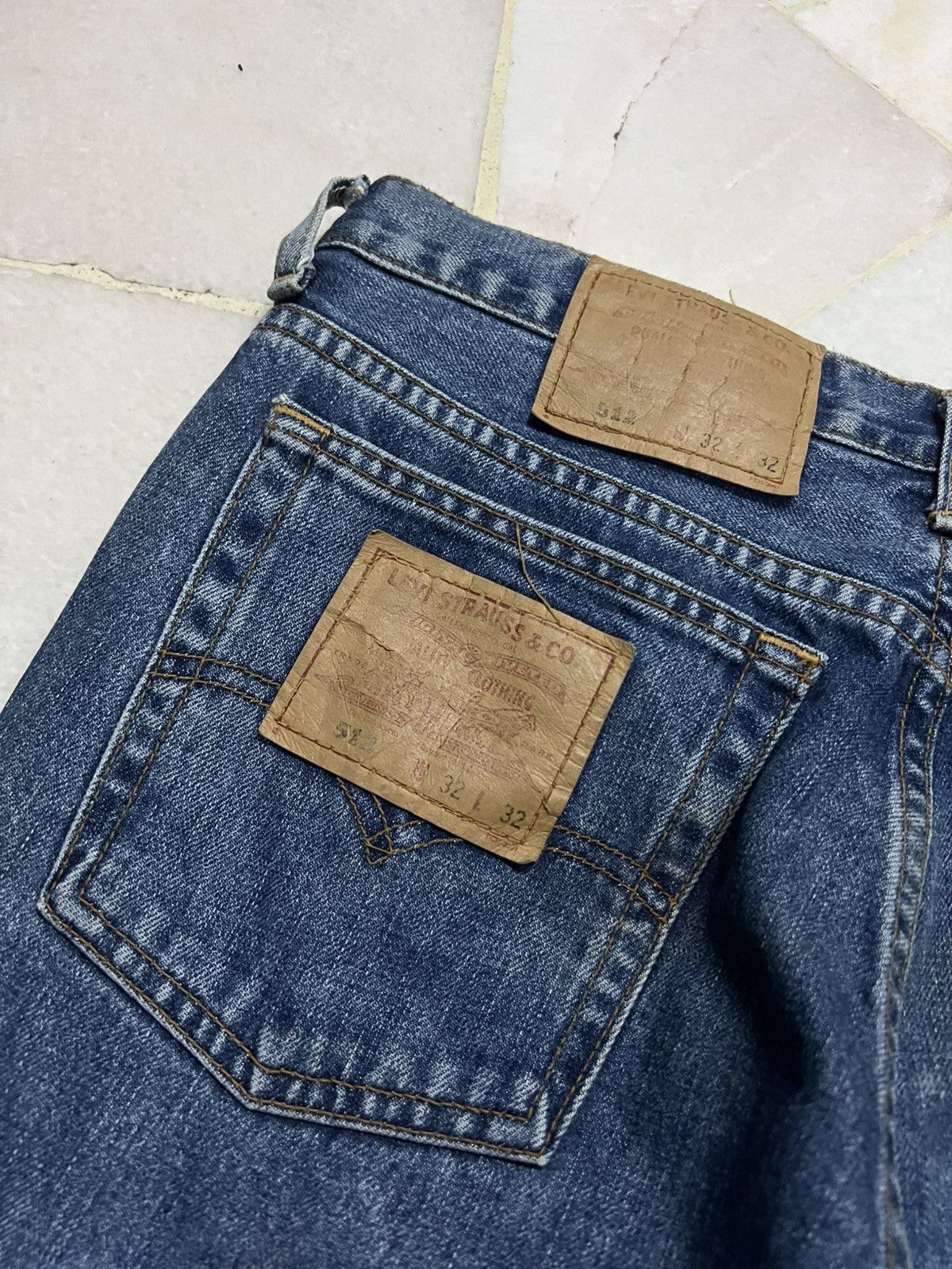 Levi's 💥Crazy 90’s💥Levis 517 Flare Denim Jeans Size US 32 / EU 48 - 17 Thumbnail