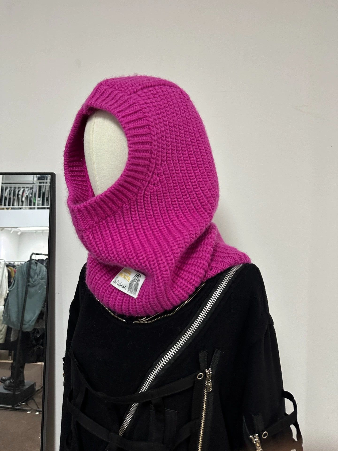 Takahiromiyashita The Soloist. TTS 2022FW balaclava yellow/pink/orange Size ONE SIZE - 3 Thumbnail