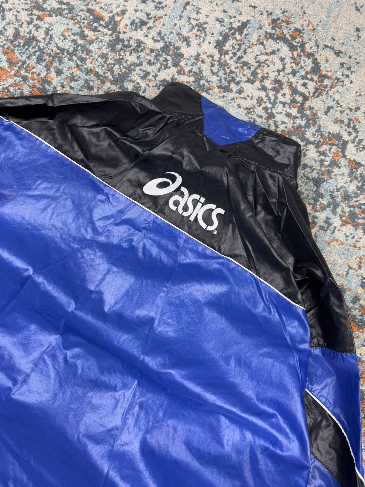 Other Vintage 90s ASICS baggy tracksuit set jacket and pants Size US XXL / EU 58 / 5 - 8 Thumbnail