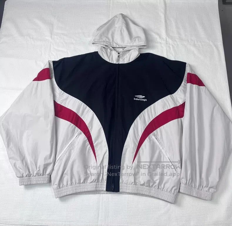 Balenciaga Balenciaga Color Blocked Zip Hoodie Size US S / EU 44-46 / 1 - 1 Thumbnail