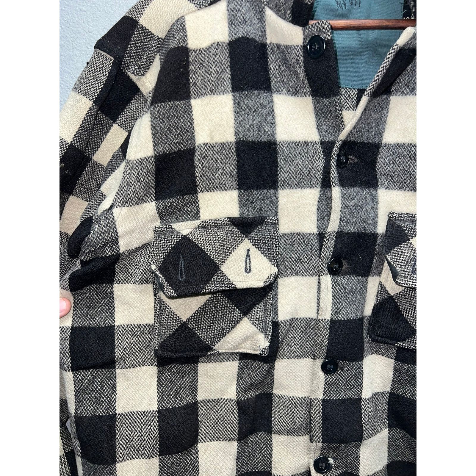 Vintage Vintage Fashion wagon Button Up Shirt Plaid Minnesota HOLES Size US XL / EU 56 / 4 - 2 Thumbnail