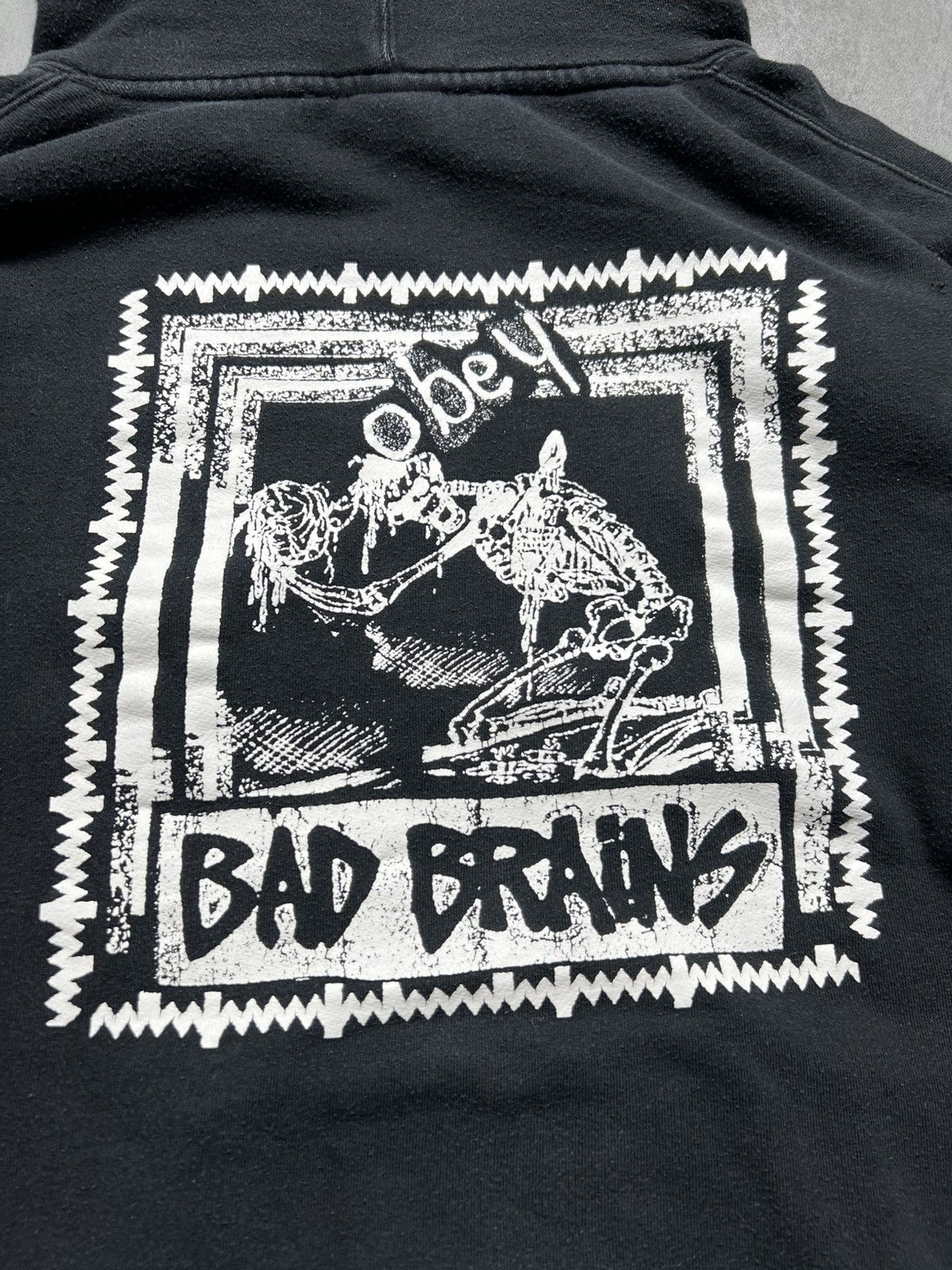 Band Tees Obey x Bad Brains Hoodie Size US M / EU 48-50 / 2 - 5 Thumbnail