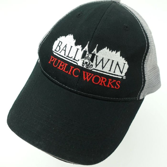 Bally Ballwin Public Works Ball Cap Hat Adjustable Baseball Grailed