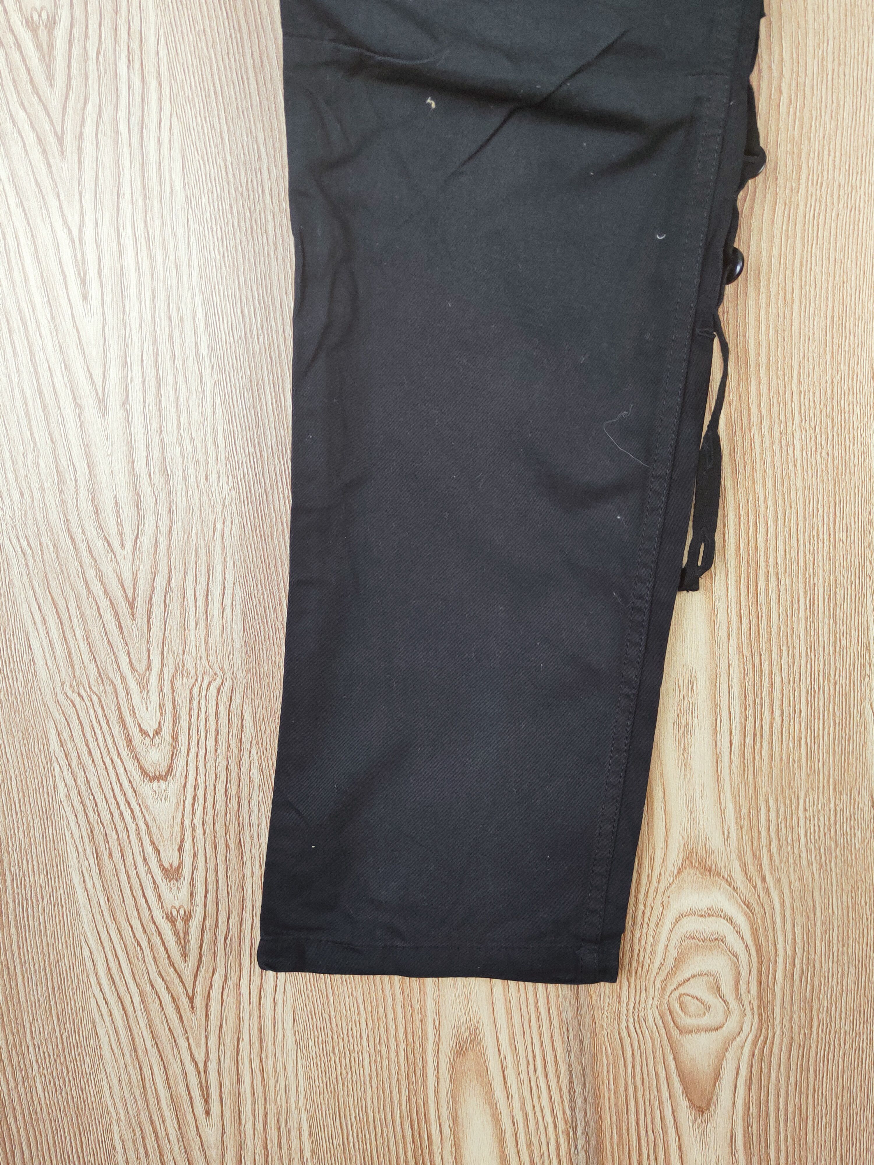 Japanese Brand Japanese Brand Black Multipocket Tactical Cargo Pants #W293 Size US 29 - 4 Thumbnail