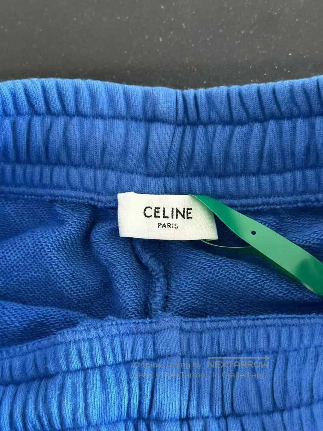 Celine CELINE size XS Blue Big Logo Sweatpants| Size US 27 - 3 Thumbnail