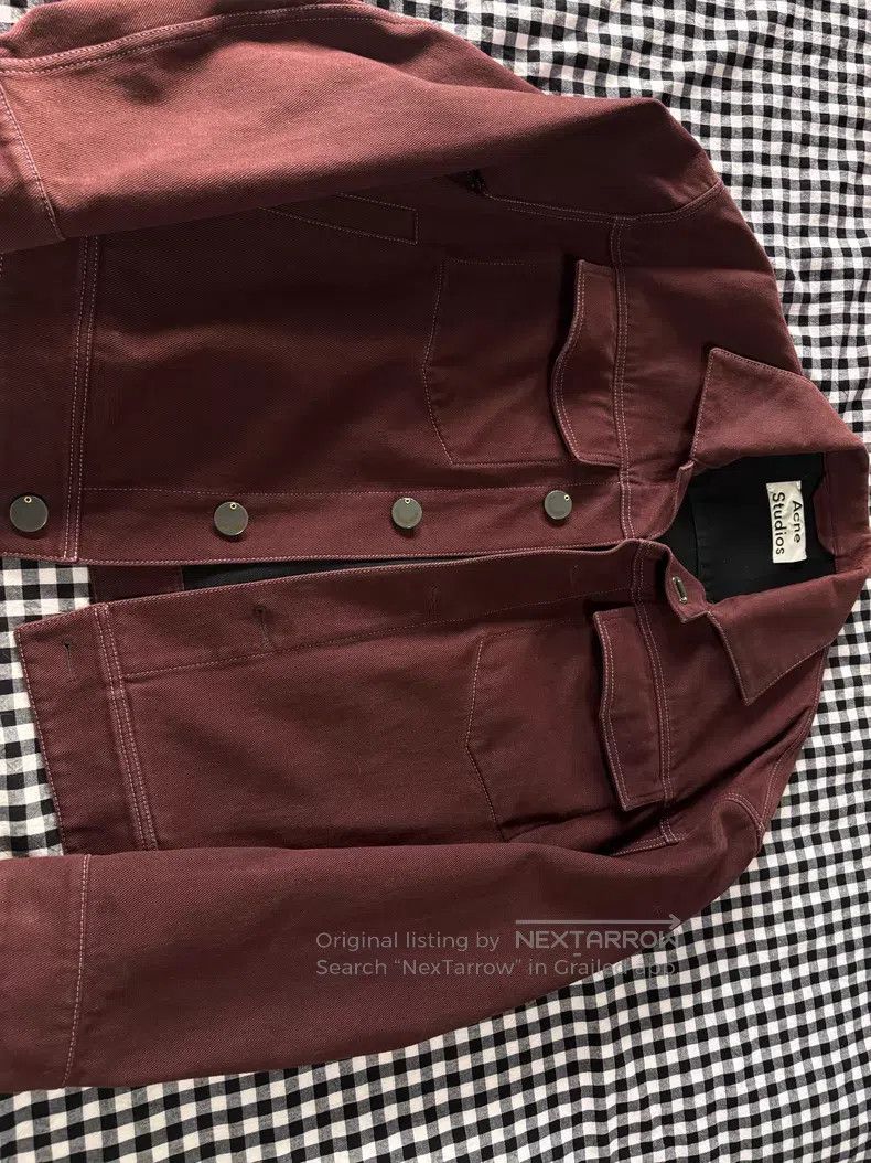 Acne Studios Acne Studios Brick Red Smile Sweatshirt, Classic Style, Un Size US M / EU 48-50 / 2 - 3 Thumbnail