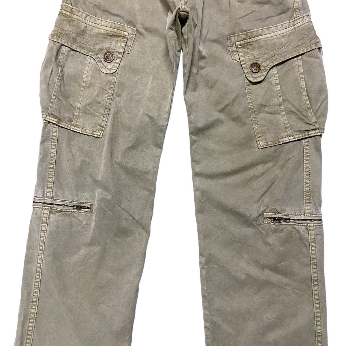 Japanese Brand TWENTY WORKS Multi Pocket Cargo Pants Size US 30 / EU 46 - 6 Thumbnail