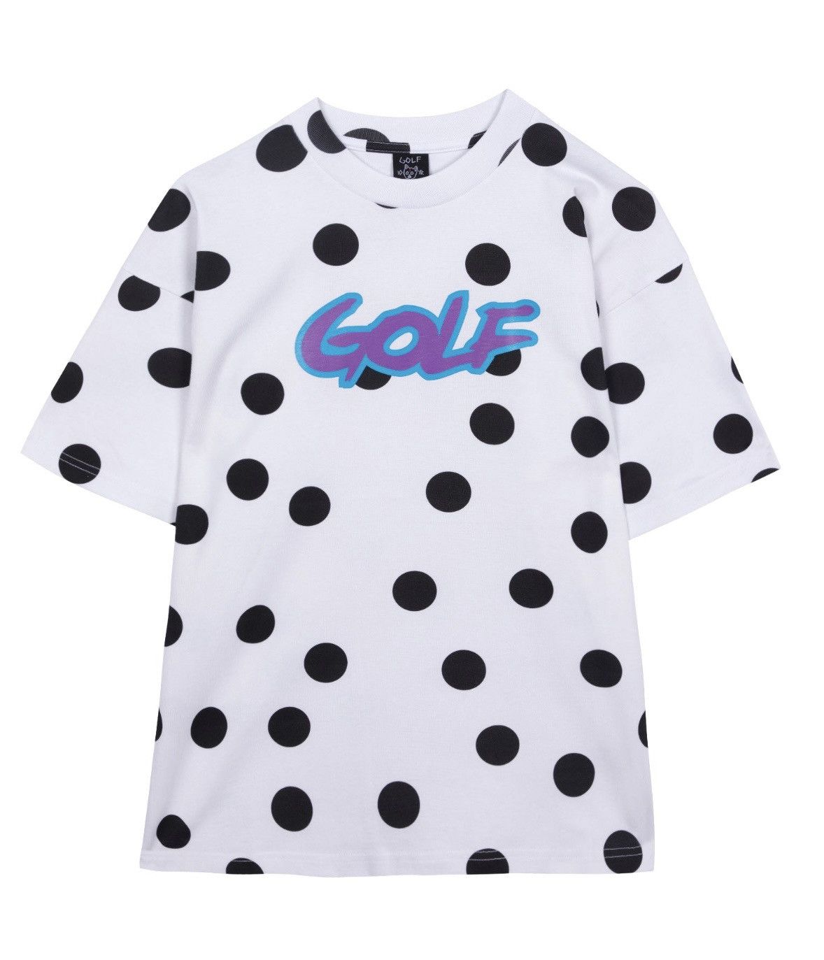 image of Golf Wang Dot Tee in White, Men's (Size 2XL)