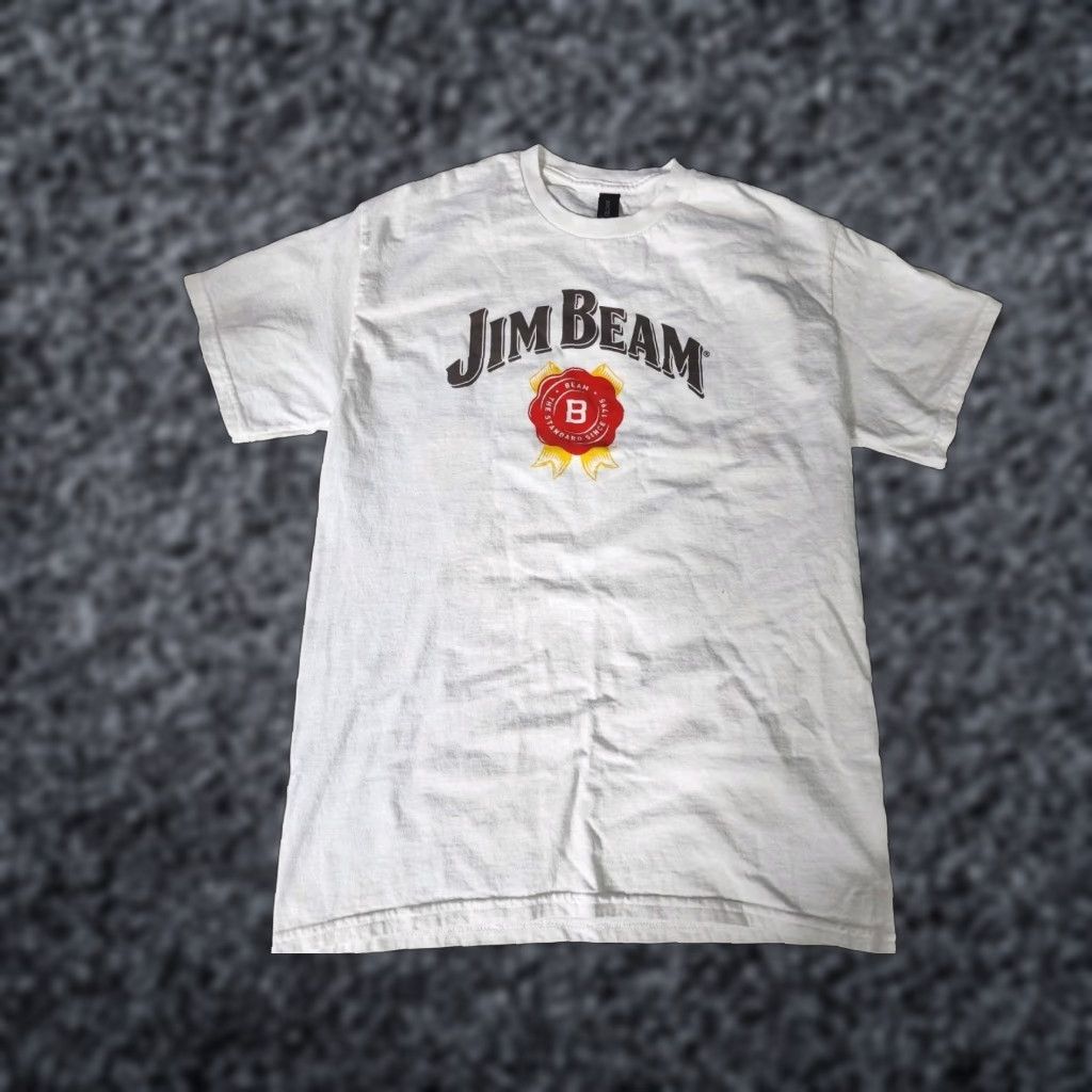 Gildan Mens M Jim Beam Whiskey Any Way You Please T Shirt Double Sided Size US M / EU 48-50 / 2 - 1 Thumbnail