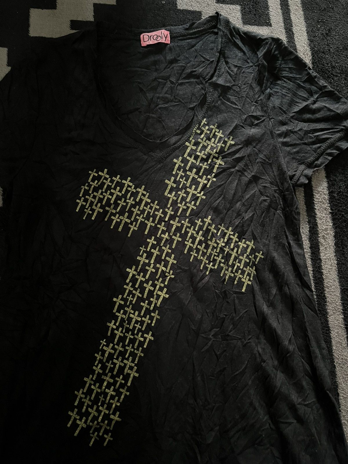 Hysteric Glamour Japanese drooly cross vkei tee Size US M / EU 48-50 / 2 - 3 Thumbnail