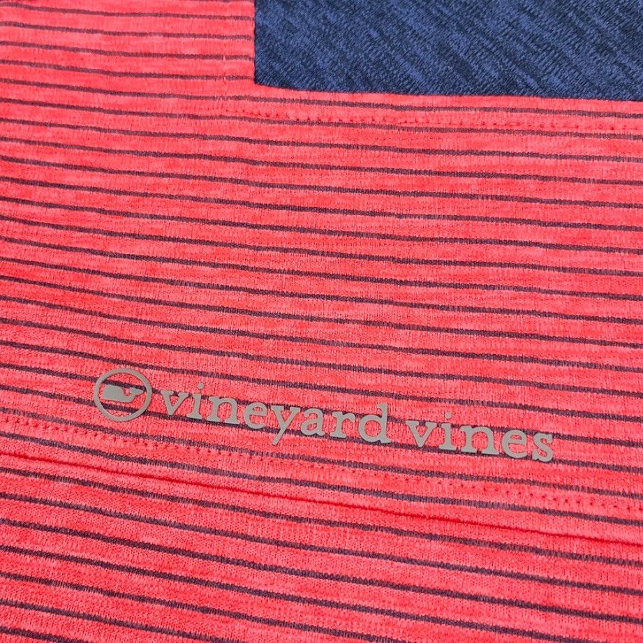 Vineyard Vines Vineyard Vines Performance Pullover Mens L Red 1/4 Quarter Zip Active Golf Jacket Size US L / EU 52-54 / 3 - 3 Thumbnail