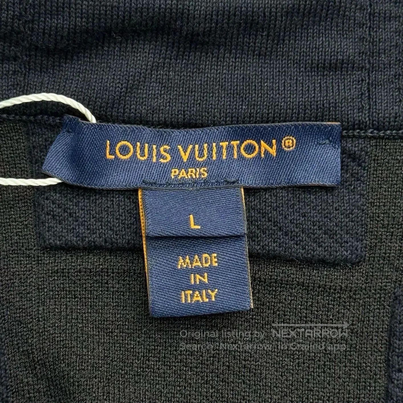 Louis Vuitton LV Blue Monogram Silk Cotton Jacket. Size US L / EU 52-54 / 3 - 5 Thumbnail