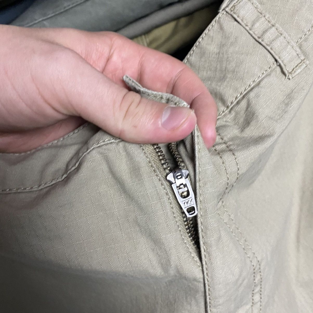 Nike Vintage Nike 90 Cargo Denim Cordura streetwear shorts Size US 34 / EU 50 - 6 Thumbnail