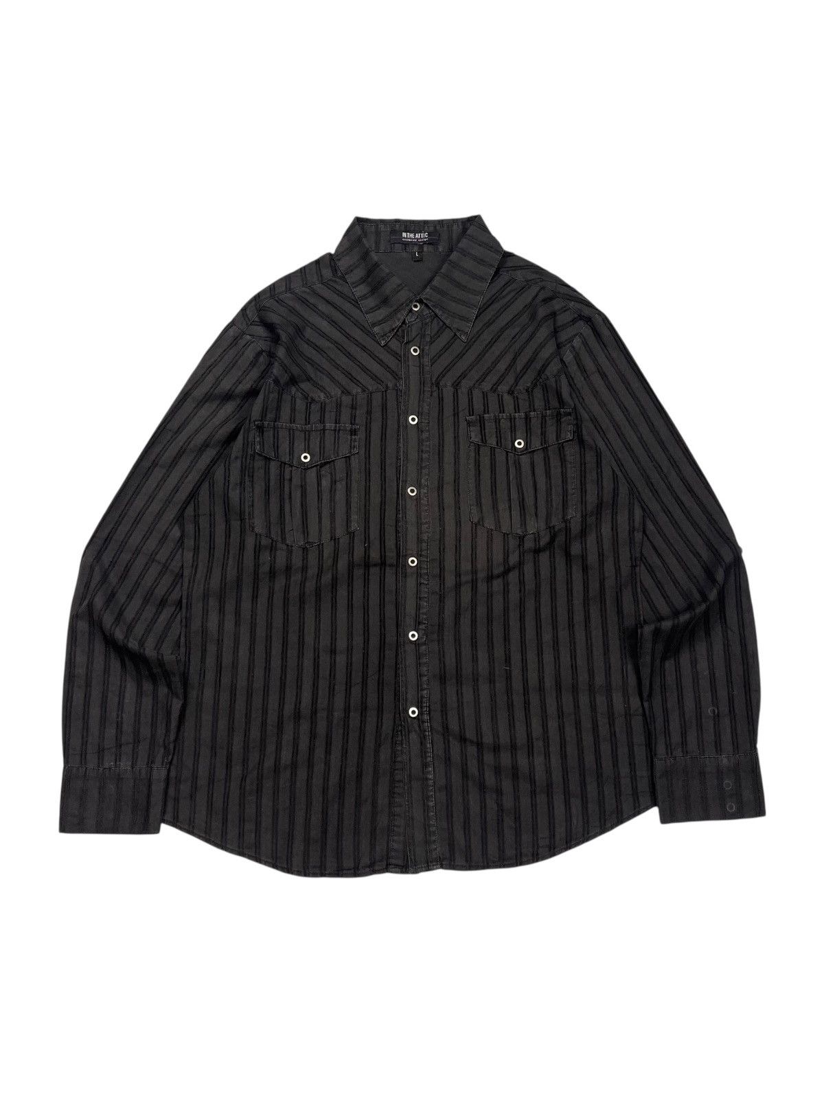 In The Attic In The Attic Snap Button Shirt m Size US L / EU 52-54 / 3 - 1 Thumbnail