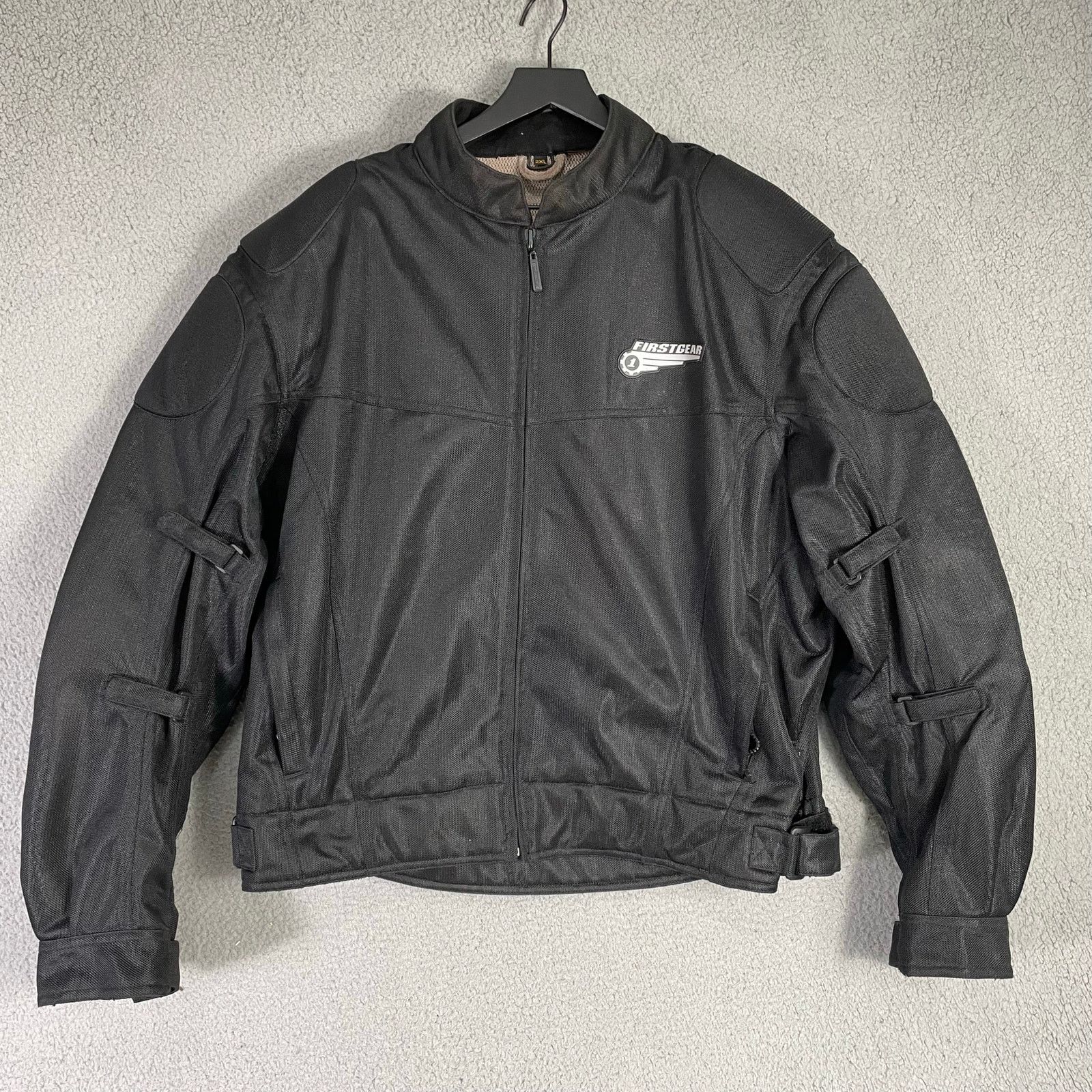 FirstGear FirstGear Men's 2XL Black Mesh Motorcycle Jacket Size US XXL / EU 58 / 5 - 2 Thumbnail