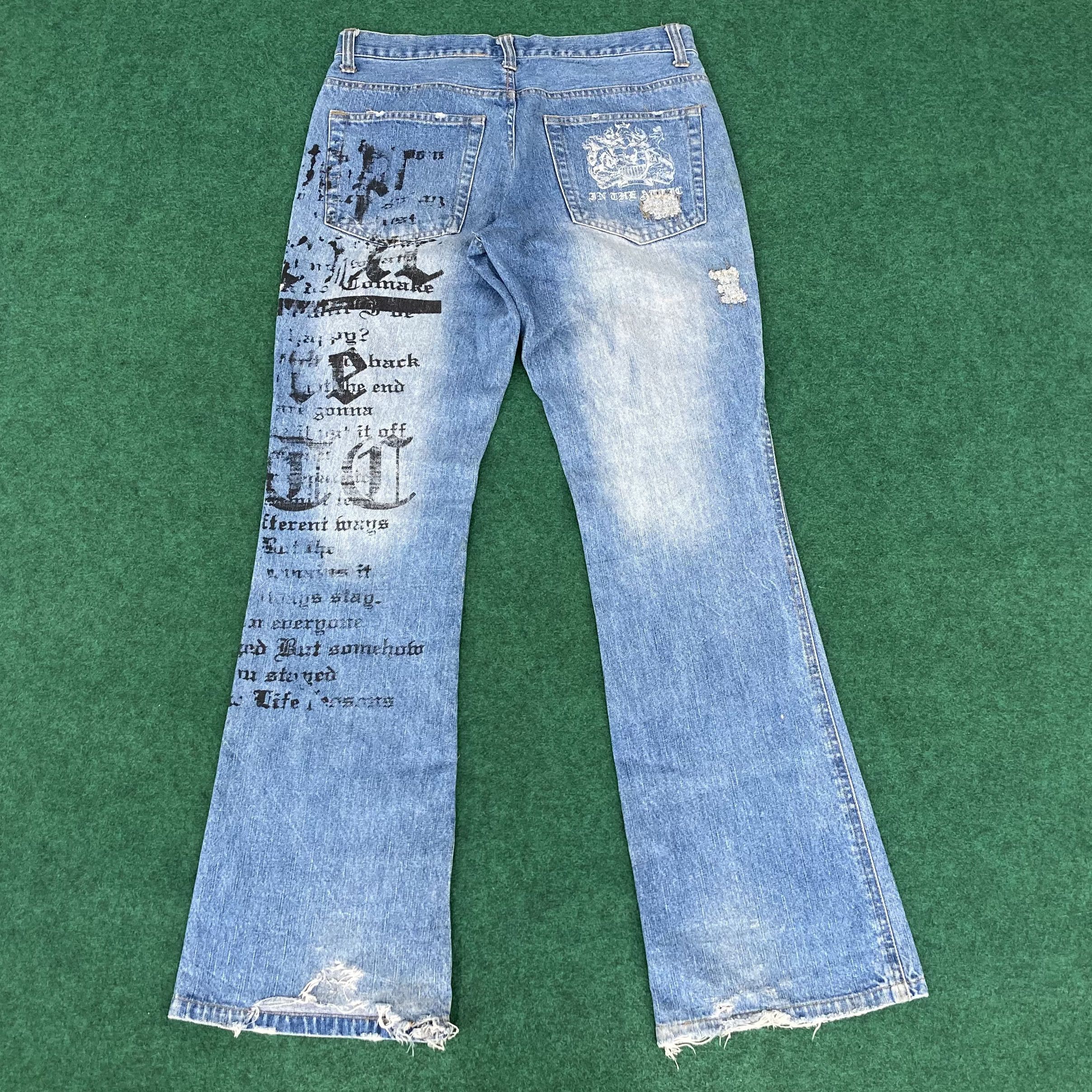 In The Attic × Japanese Brand Vtg In The Attic Pant Jeans Bootcut Japanese Flared Pant Size US 30 / EU 46 - 12 Thumbnail