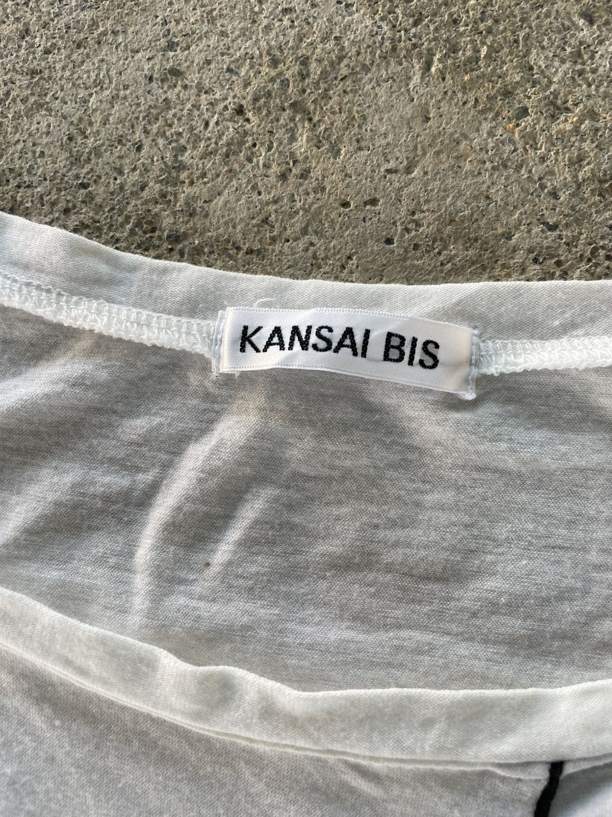Japanese Brand Kansai Bis Japanese Designer Cropped Tshirt Size S / US 4 / IT 40 - 7 Thumbnail