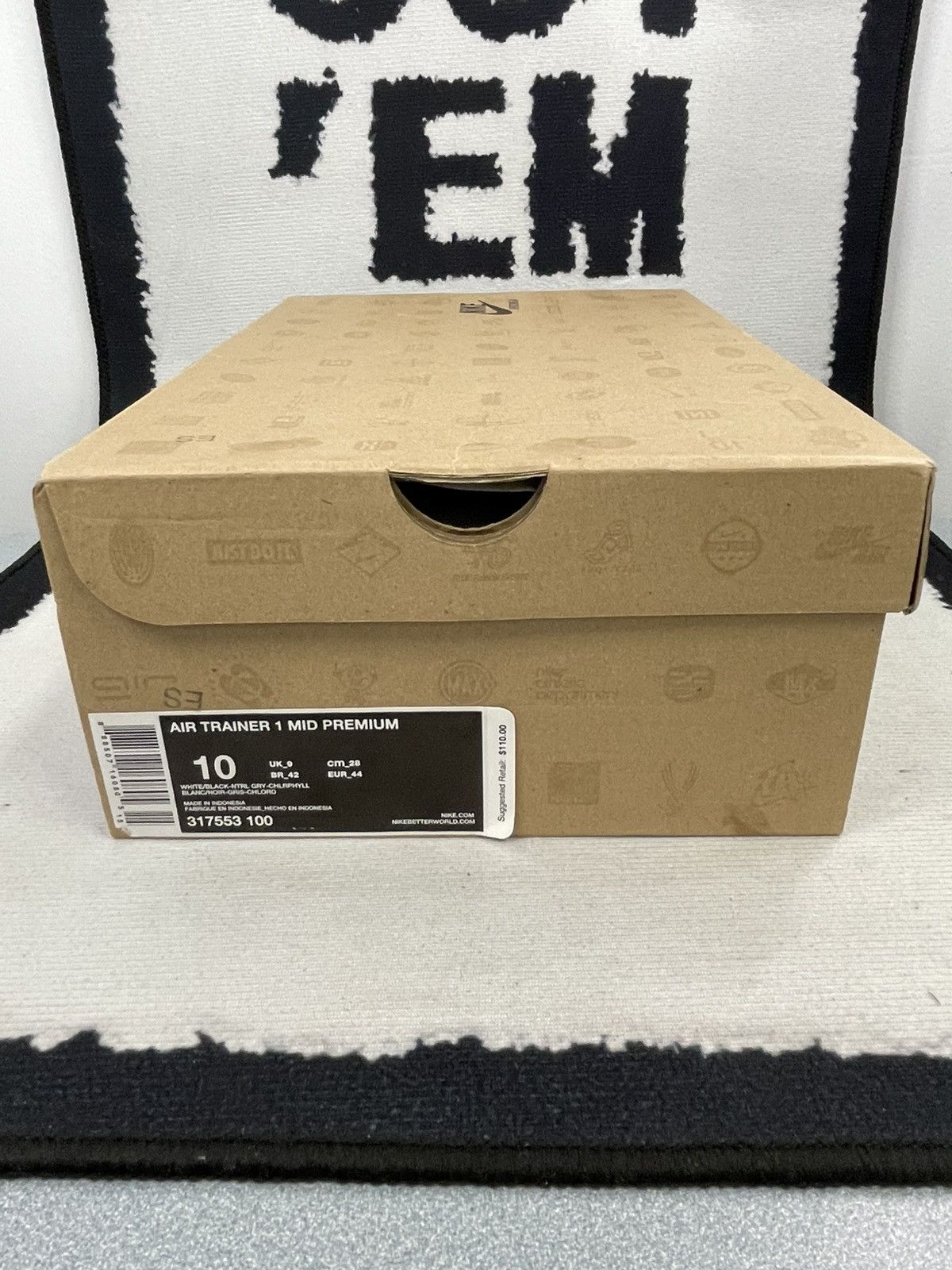 Nike Nike Air Trainer 1 Mid Premium Chlorophyll 2008 Men Size 10 Size US 10 / EU 43 - 2 Thumbnail
