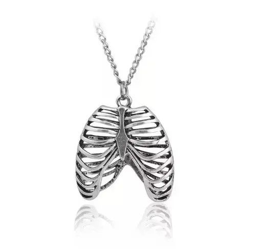 High Sport Rib Cage Necklace Size ONE SIZE - 4 Thumbnail