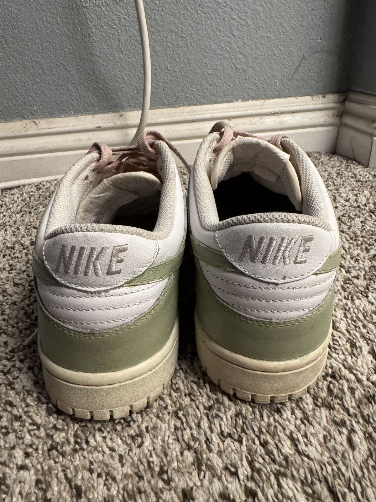 Nike × Vintage Nike SB Dunk Green and White Size US 9 / EU 42 - 6 Thumbnail