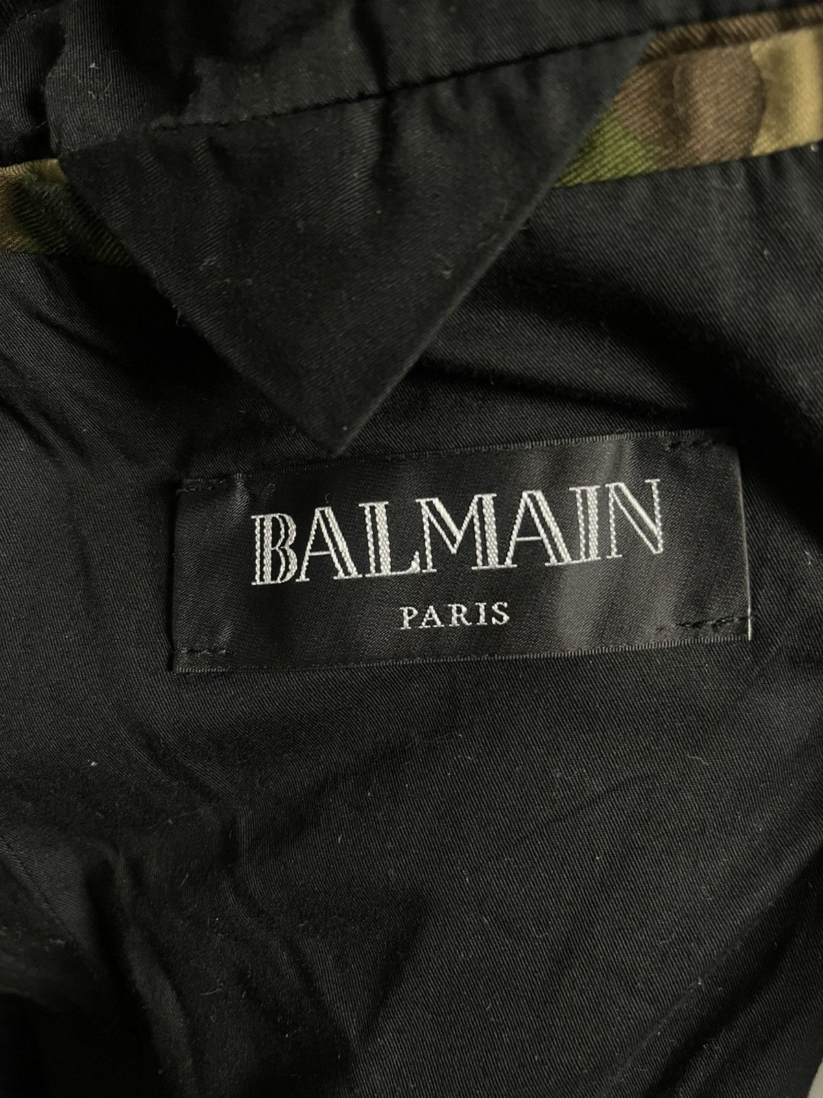 Balmain Runway Fw17 Balmain quilted padded cotton camo bomber jacket Size US M / EU 48-50 / 2 - 11 Thumbnail