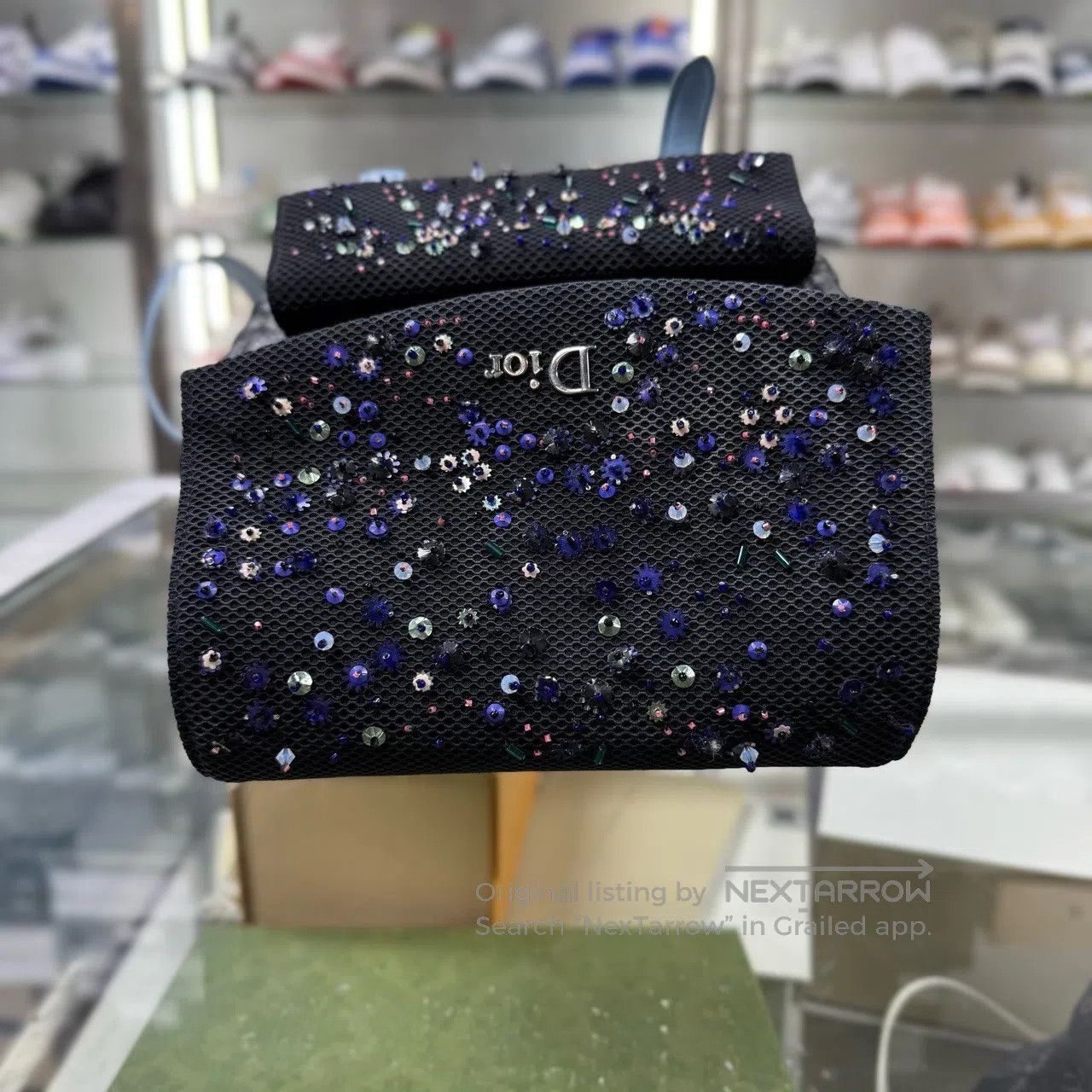 Dior Dior Starry Sky Double Shoulder Backpack Size ONE SIZE - 6 Thumbnail