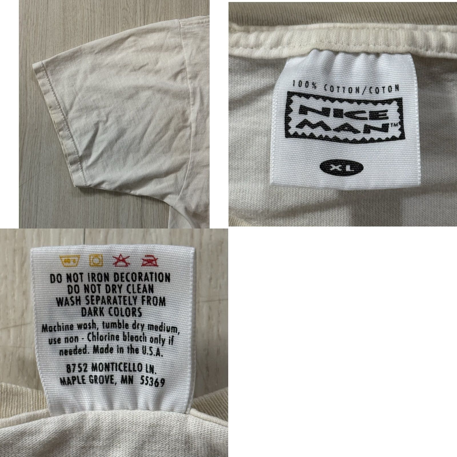 Vintage VINTAGE Ween Operation Desert Storm 1995 Tour Shirt XL White Crew Neck Short Sleeve Graphic Print Men M Size US XL / EU 56 / 4 - 8 Thumbnail