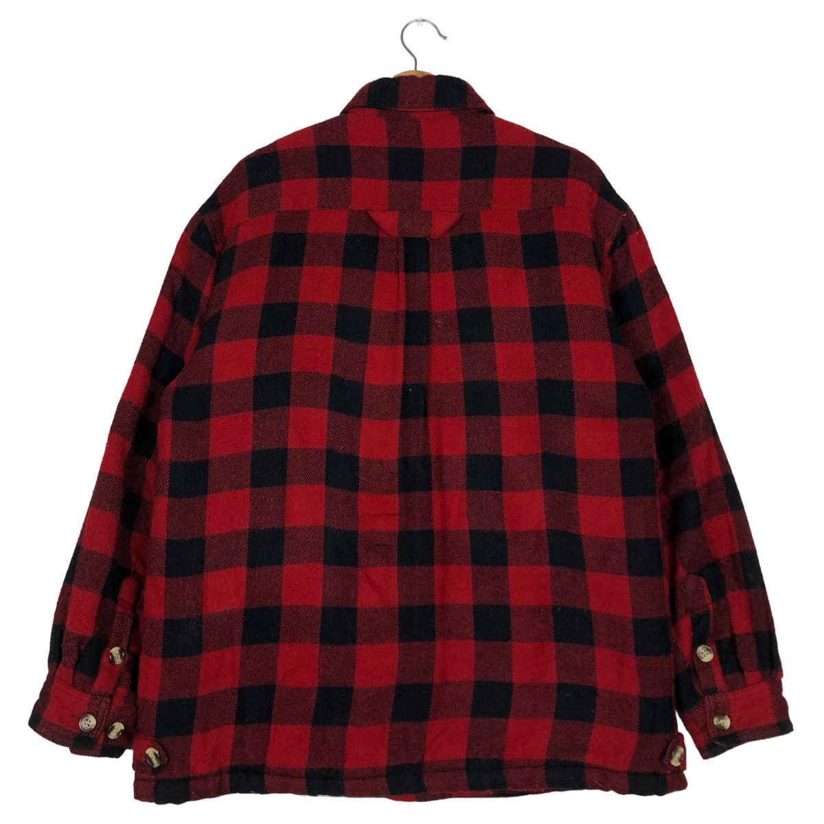 Flannel 🔥WOOL FLANNEL JACKET TARTAN CHECK DESIGN BUGLE ISSEY MIYAKE Size US L / EU 52-54 / 3 - 8 Thumbnail