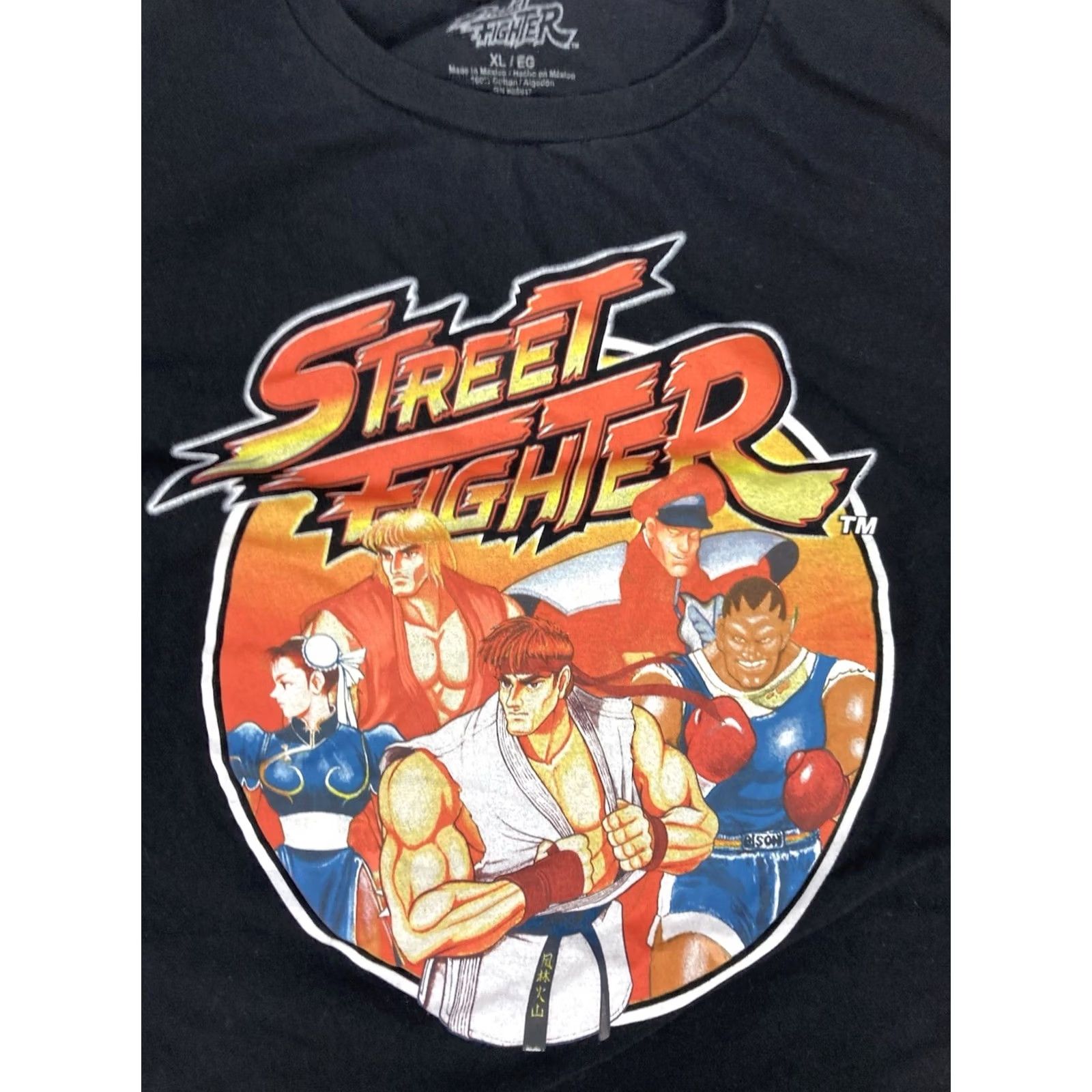 Etro Capcom Street Fighter Retro Graphic T-shirt Men XL Short Sleeve Black Size US XL / EU 56 / 4 - 2 Thumbnail
