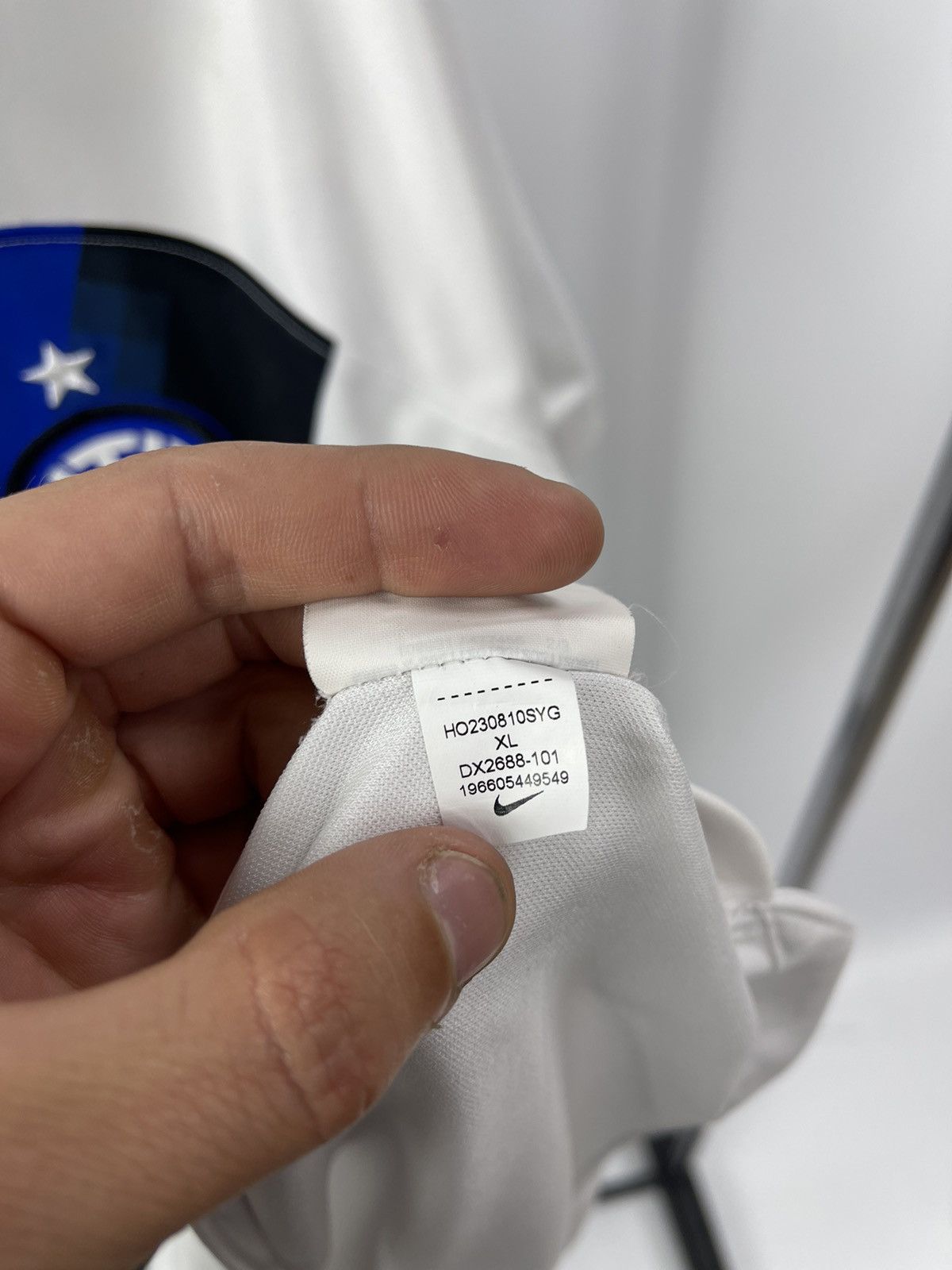 Nike Inter Milan 2023 2024 Nike White Soccer Football Men’s XL Size US XL / EU 56 / 4 - 7 Thumbnail