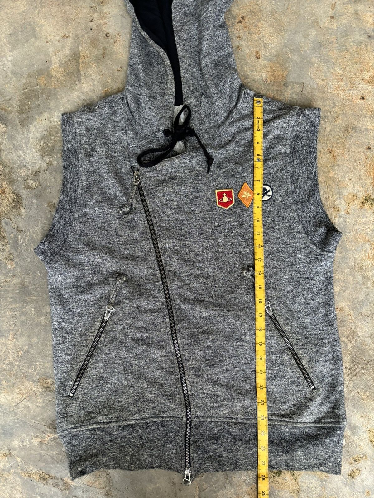 Vivienne Westwood Vivienne Westwood Multi Zipper Vest Hoodie Size US M / EU 48-50 / 2 - 10 Thumbnail