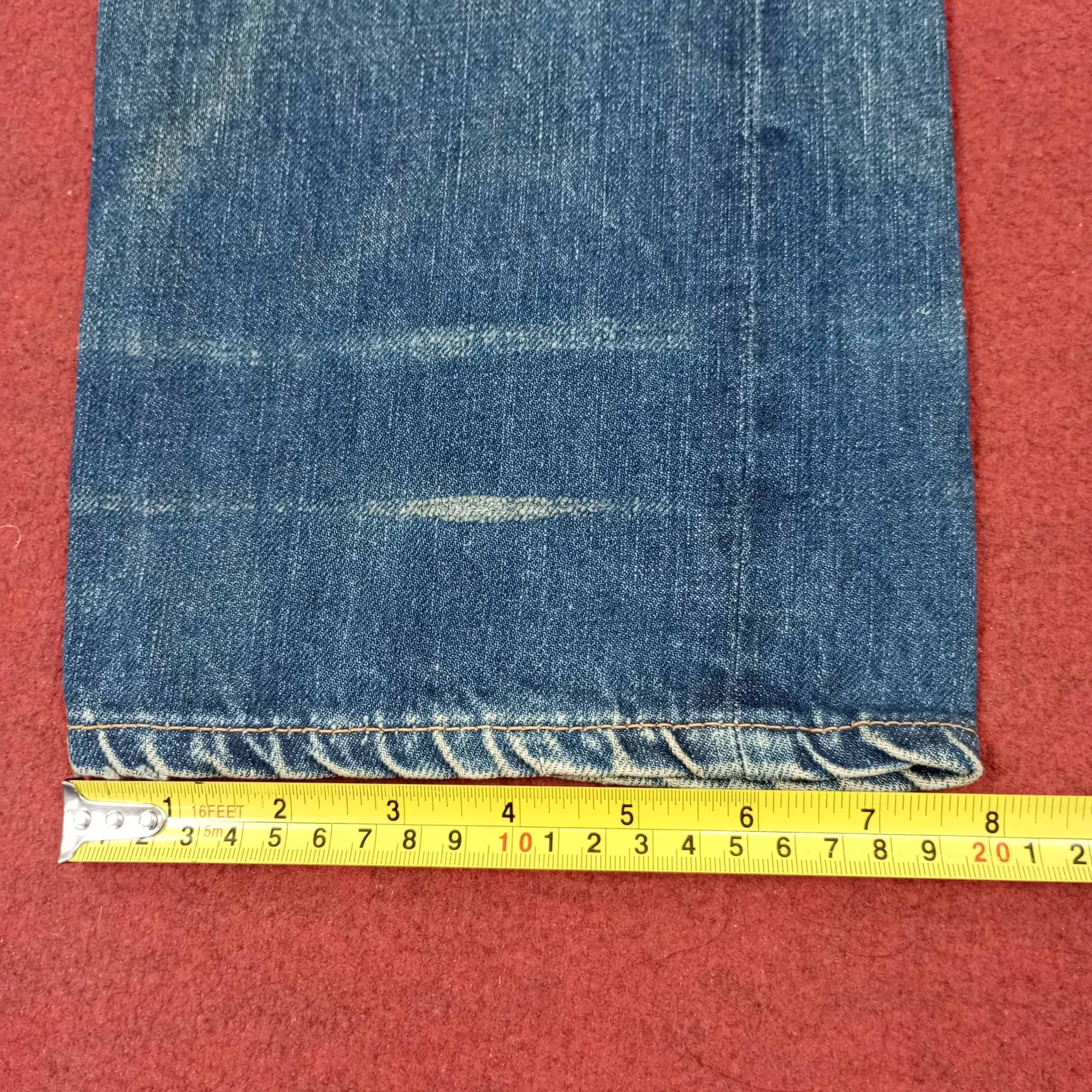 Evisu Evis Japanese Brand Fashion Custom Daicock Jeans c235n26 Size US 28 / EU 44 - 11 Thumbnail