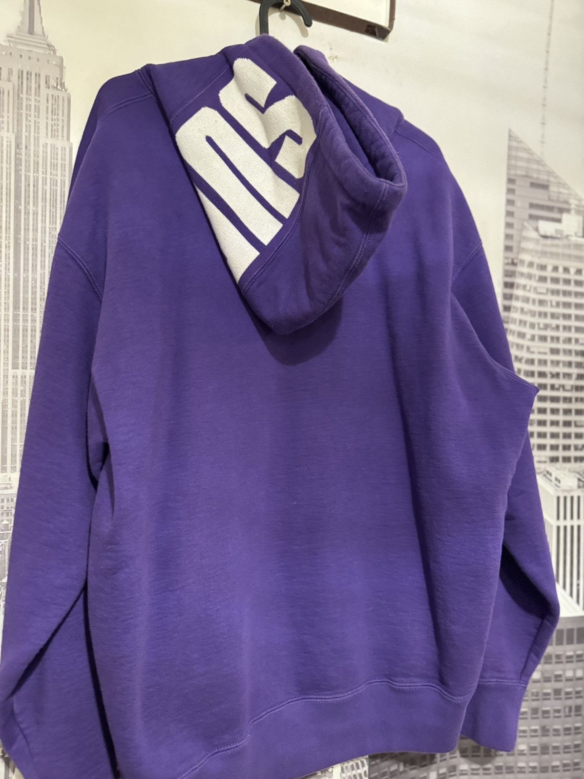 Supreme 🔥FW20 Supreme Rib Hoodie Sweatshirt Purple SZ Medium Size US M / EU 48-50 / 2 - 2 Thumbnail